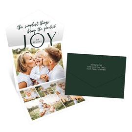 Simple Joys - Seal & Send Christmas Card