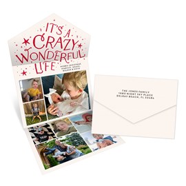 A Crazy Wonderful - Seal & Send Christmas Card