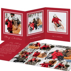 Festive Borders - Christmas Card