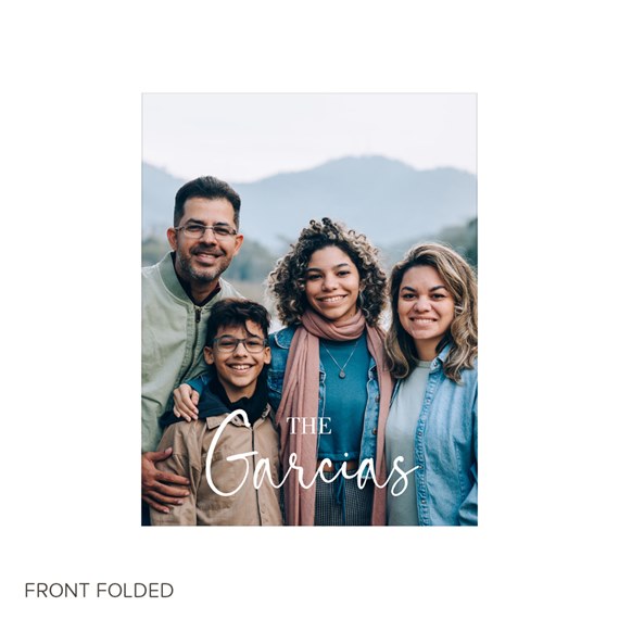 photo placeholder with text 'THE Garcias'
