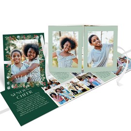 Festive Garland -  Christmas Card