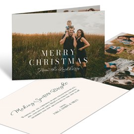 Simple Type - Christmas Card