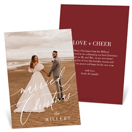 Married Christmas - Christmas Card