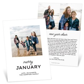 Merry January - New Year Card