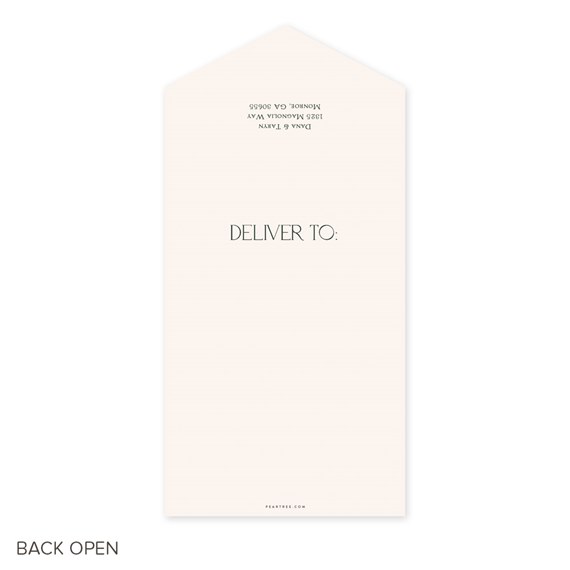 open envelope with deliver to text