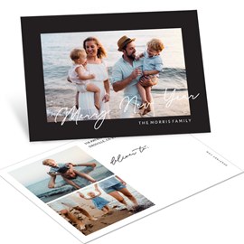 Merry This Year - New Year Postcard