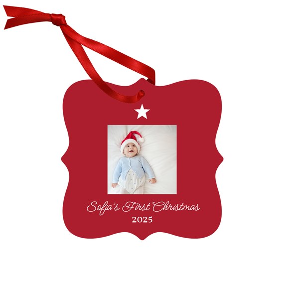 customizable text area with photo placeholder