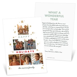 Photo Rows - Christmas Card