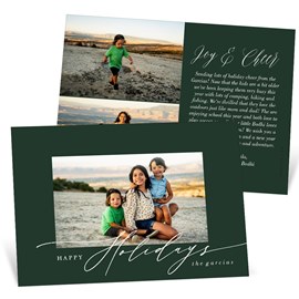 Beautiful Holidays - Christmas Card