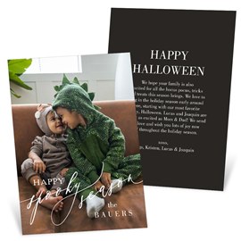 Happy and Spooky - Halloween Card