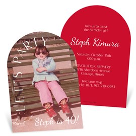 Time To Party - Birthday Party Invitation