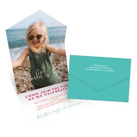 Bright Party - Seal & Send Birthday Invitation