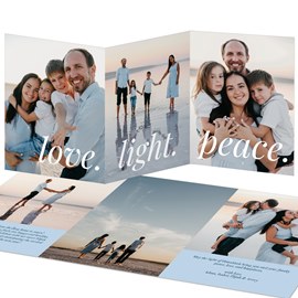 Love and Peace - Hanukkah Card