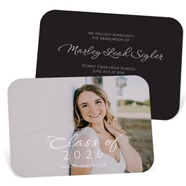Classy - Graduation Party Invitations