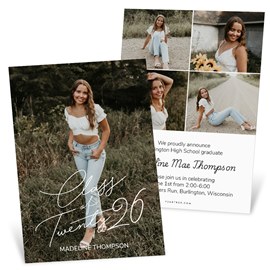 The Twenties - Graduation Announcements
