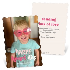 Happy Heart Day - Valentine's Day Card