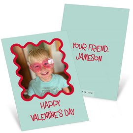 Scalloped Frame - Classroom Valentines