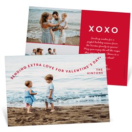 Curved Message - Valentine's Day Card