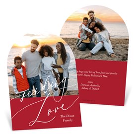 Sending Our Love - Valentine's Day Card