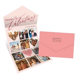 Heart Shaped - Seal & Send Valentine's Day Card