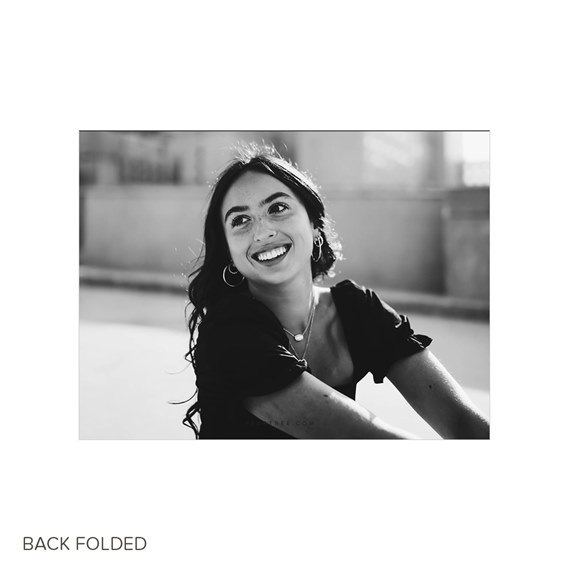 photo placeholder with customizable text area