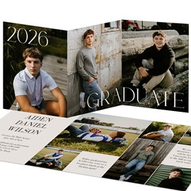 Opposite Type - Graduation Announcements