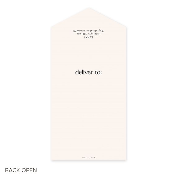 graduation announcement with text area