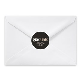 Tonal Grad - Graduation Envelope Seals