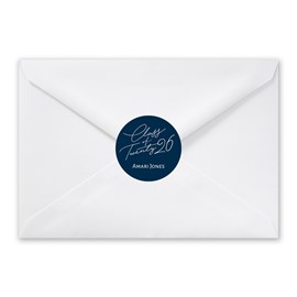 Scripted - Graduation Envelope Seals