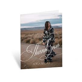 Scrawling - Thank You Card