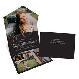 Elegant Script - Seal & Send Graduation Announcements