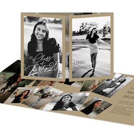 Golden Year - Graduation Party Invitations