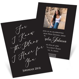 Future Hope - Mini Graduation Party Invitations