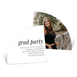 Front and Center - Graduation Insert Card