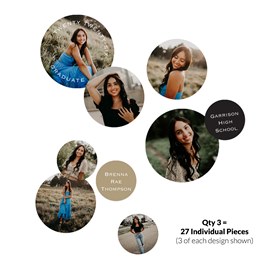 Minimal Type - Jumbo Graduation Confetti