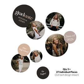 Tonal Grad - Jumbo Graduation Confetti