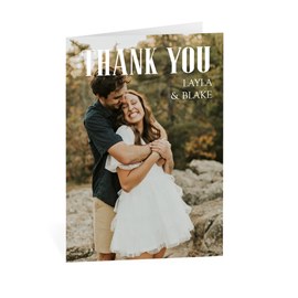 Making Headlines - Thank You Card