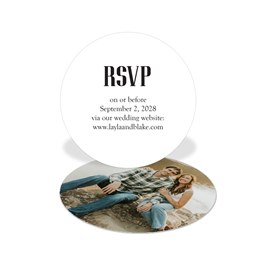 Making Headlines - Wedding Insert Card