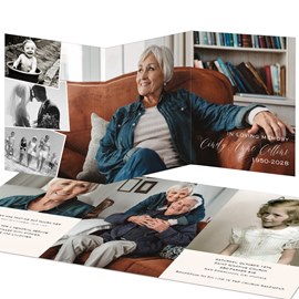 Layered Photos - Memorial Cards