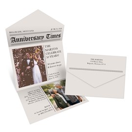 Anniversary News - Seal & Send Anniversary Invitations