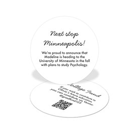 Grad Details - Graduation Insert Card