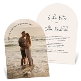 Minimal Type - Wedding Invitations