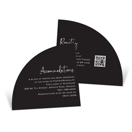 Minimal - Wedding Insert Card