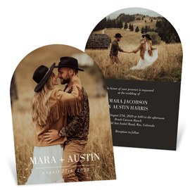 The Two of Us - Wedding Invitations