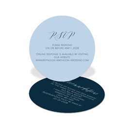 Beautiful Image - Wedding Insert Card