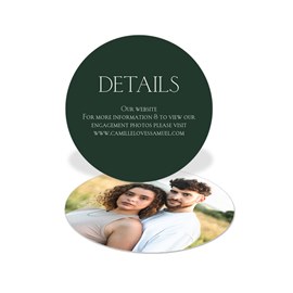 Classic - Wedding Insert Card