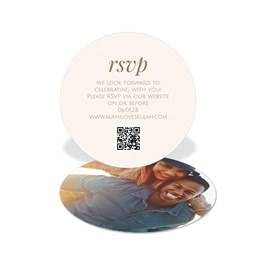 Centered - Wedding Insert Card