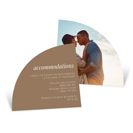 Front and Center - Wedding Insert Card