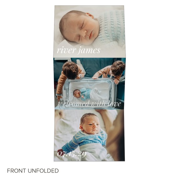 photo placeholders, customizable text area