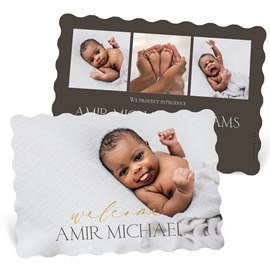 Welcome Baby - Birth Announcements